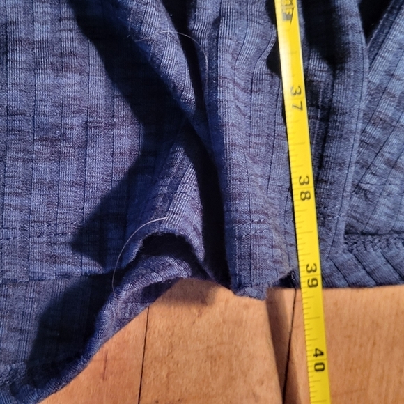 Torrid Mini Rib Knit Wrap Midi Length Dress - Picture 11 of 13